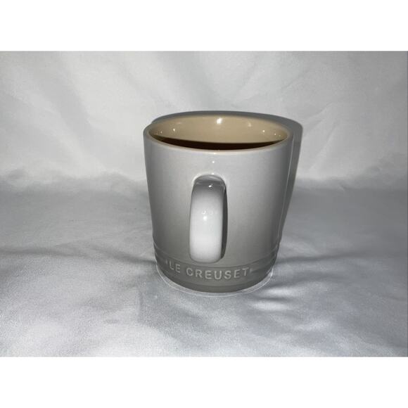 Le Creuset Stoneware Coffee Mug Cup 12oz Mist Gray Fade Ombre - Picture 4 of 6